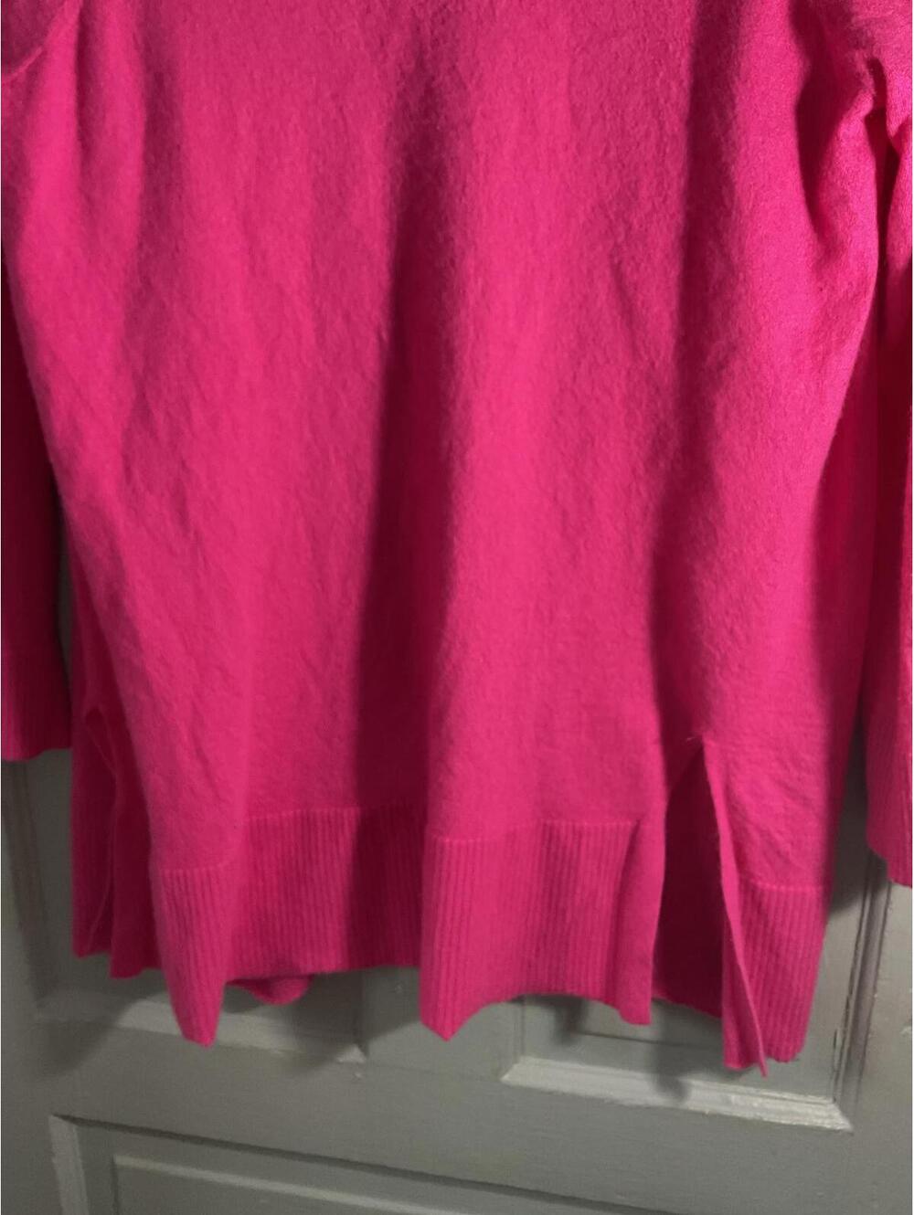 Carlisle Collection Pink Open Front Cashmere Cardigan XL - Picture 10 of 10